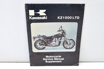 OEM Kawasaki 99963-0034-01 Service Manual Supplement KZ1000B4 NOS