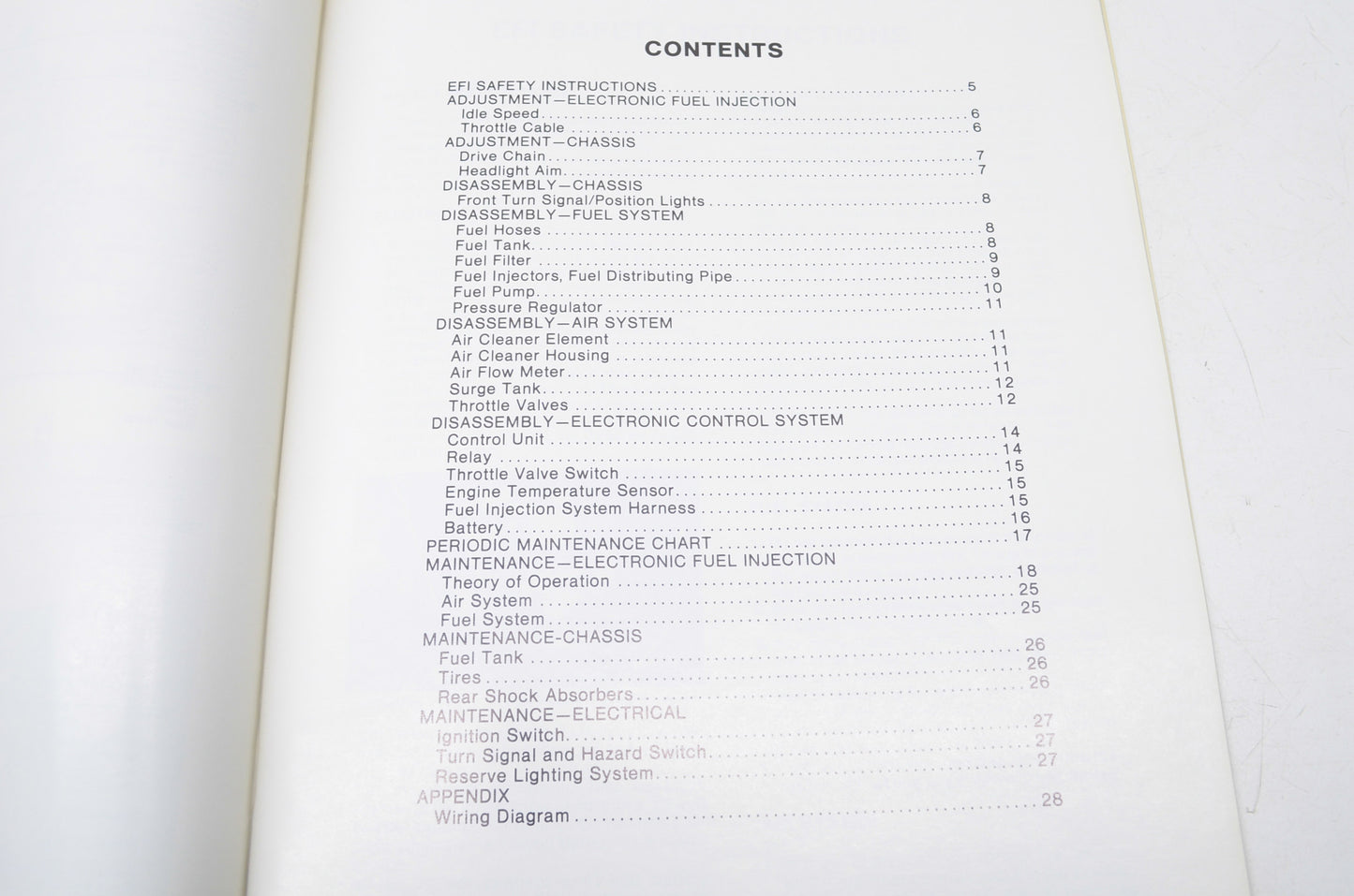 OEM Kawasaki 99963-0035-01 Service Manual Supplement KZ1000G1