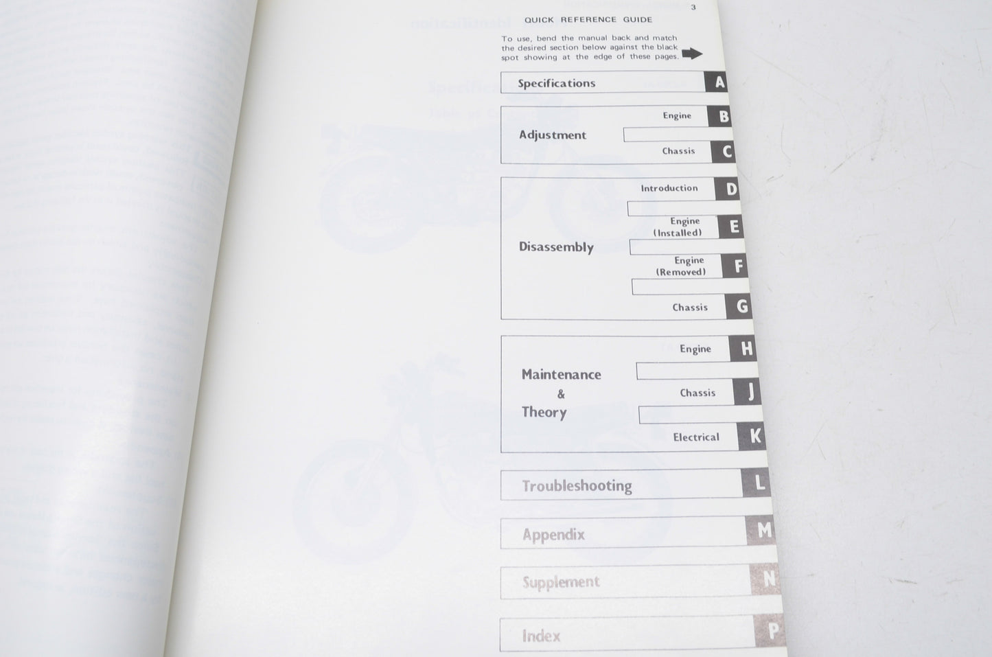 OEM Kawasaki 99931-541-03 Service Manual KZ200