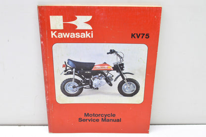 OEM Kawasaki 99963-0009-01 Service Manual KV75/MT1