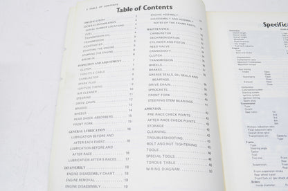 OEM Kawasaki 99920-1085-02 Owner's & Service Manual KX80A2