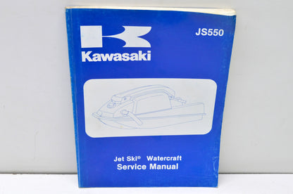 OEM Kawasaki 99963-0051-03 Service Manual JS550A