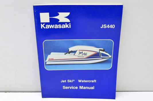 OEM Kawasaki 99963-0001-05 Service Manual JS440A1-6 NOS