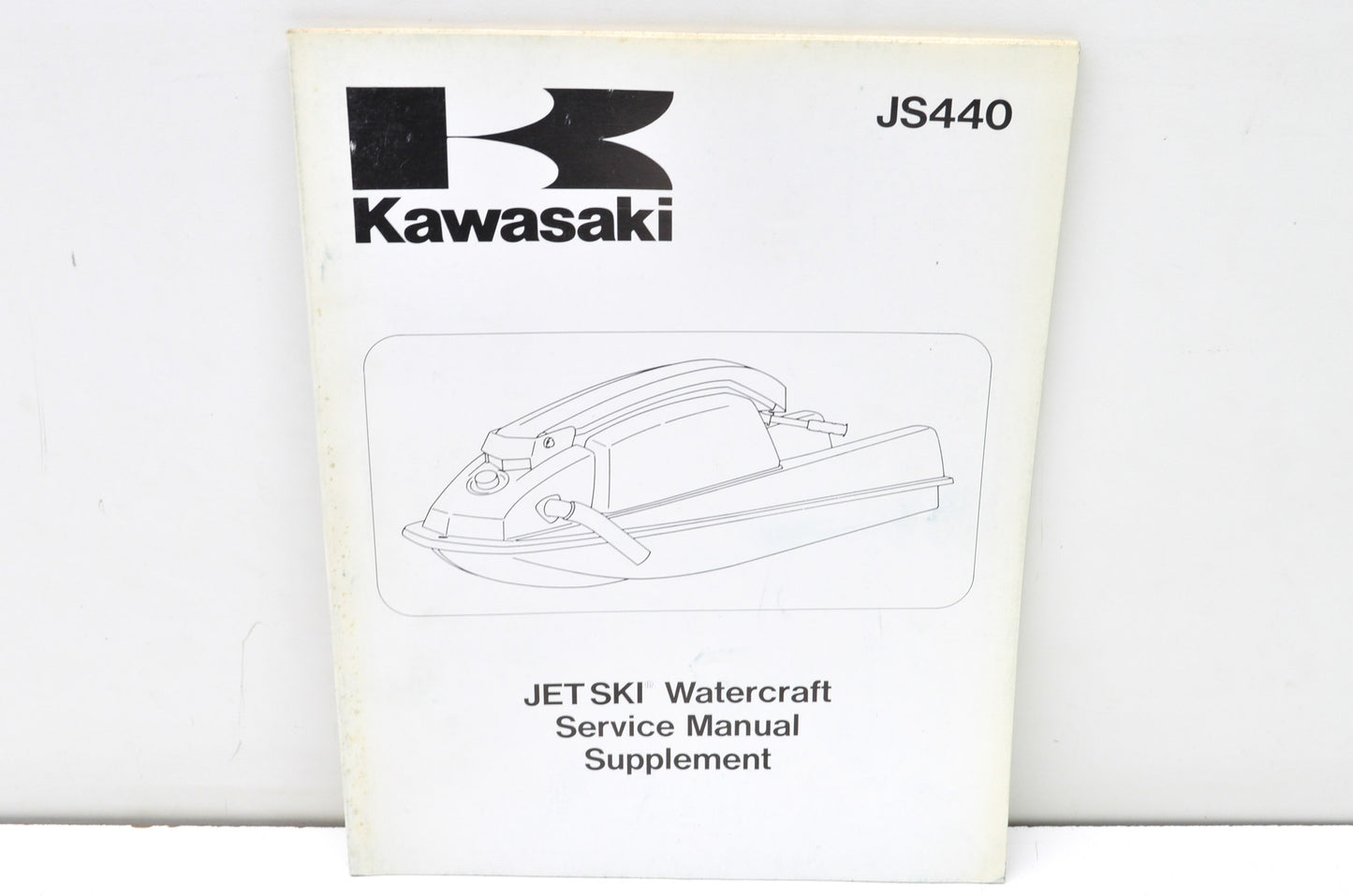 OEM Kawasaki 99924-1091-51 Service Manual Supplement JS440A11 NOS
