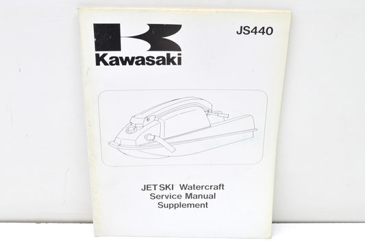 OEM Kawasaki 99924-1091-51 Service Manual Supplement JS440A11 NOS