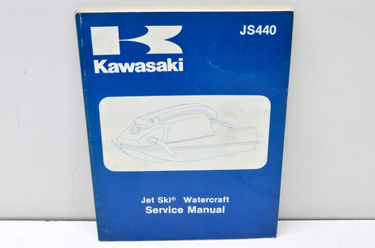 OEM Kawasaki 99963-0054-01 Service Manual JS440A6-10