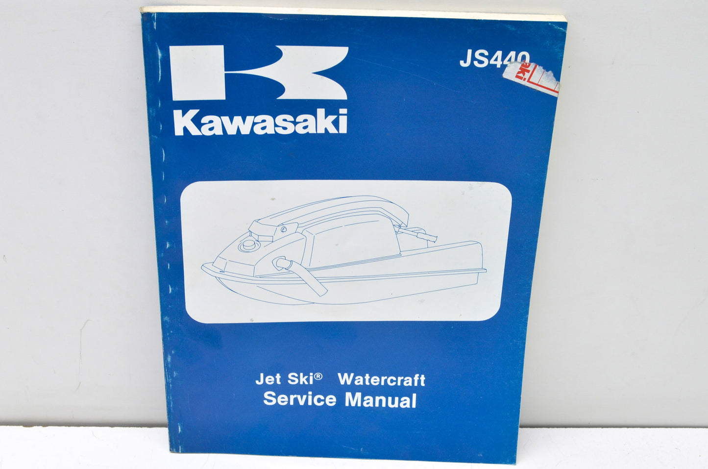 OEM Kawasaki 99963-0054-02 Service Manual JS440A6-10 NOS