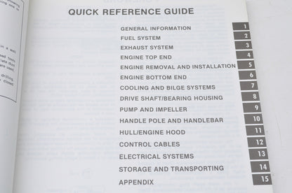 OEM Kawasaki 99963-0054-02 Service Manual JS440A6-10 NOS