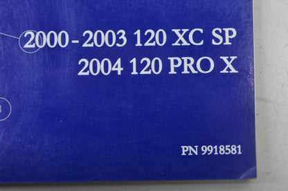 OEM Polaris 9918581 Service Manual 2000-2015 120 Youth NOS