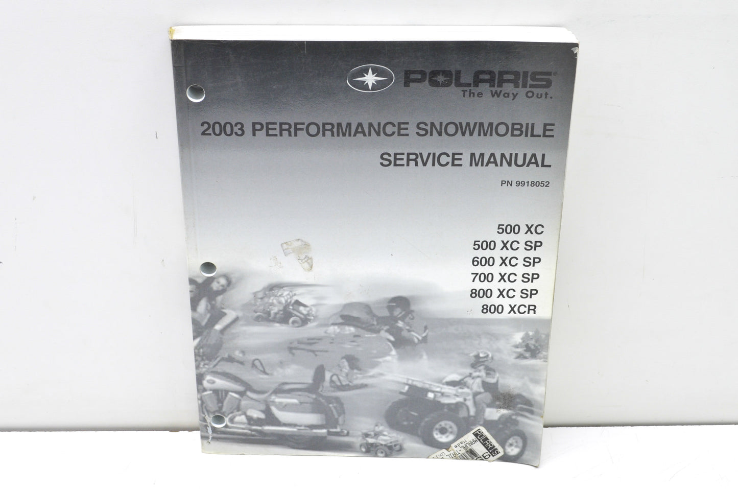 OEM Polaris 9918052 Performance Manual