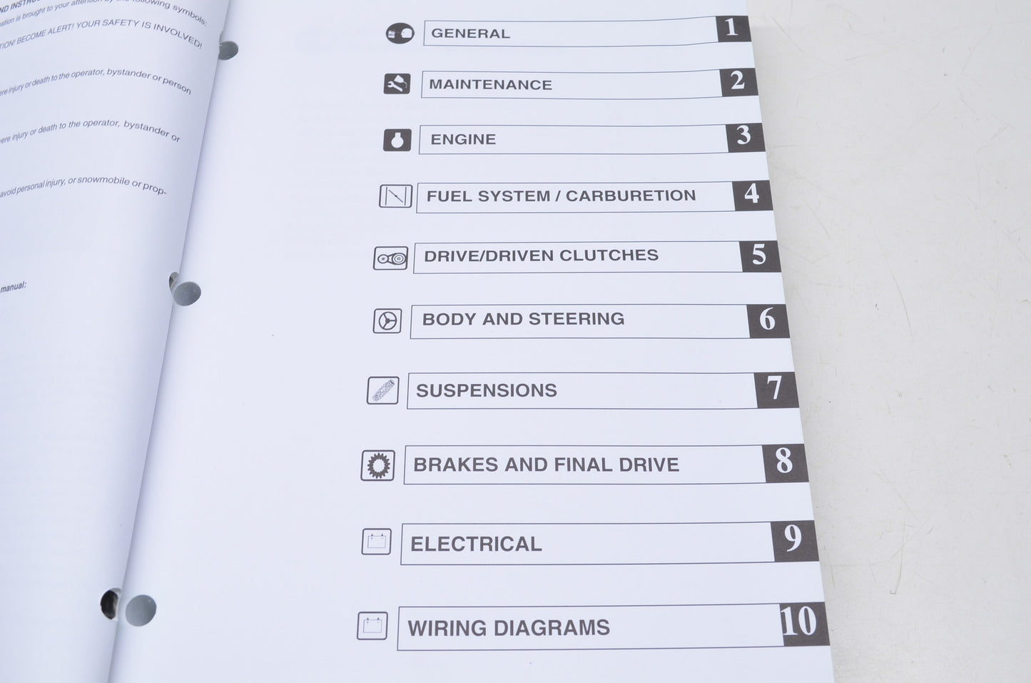 OEM Polaris 9918049 Trail Luxury Manual