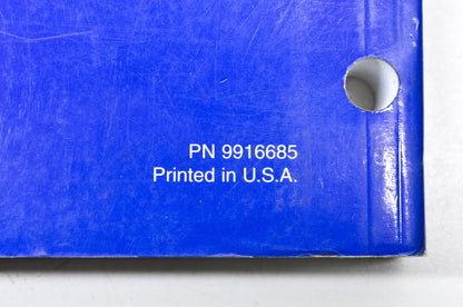 OEM Polaris 9916685 Service Manual 01 Trail/Sport,Snow
