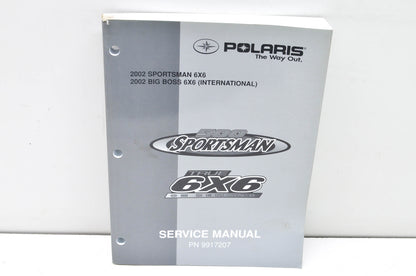 OEM Polaris 9917207 Service Manual 02 Sportsman 6X6