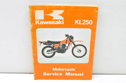 OEM Kawasaki 99924-1024-01 Service Manual KL250A3/B/C