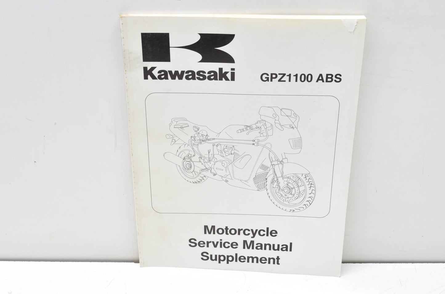 OEM Kawasaki 99924-1192-51 Service Manual Supplement ZX1100F1