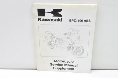 OEM Kawasaki 99924-1192-51 Service Manual Supplement ZX1100F1