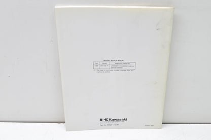 OEM Kawasaki 99924-1192-51 Service Manual Supplement ZX1100F1