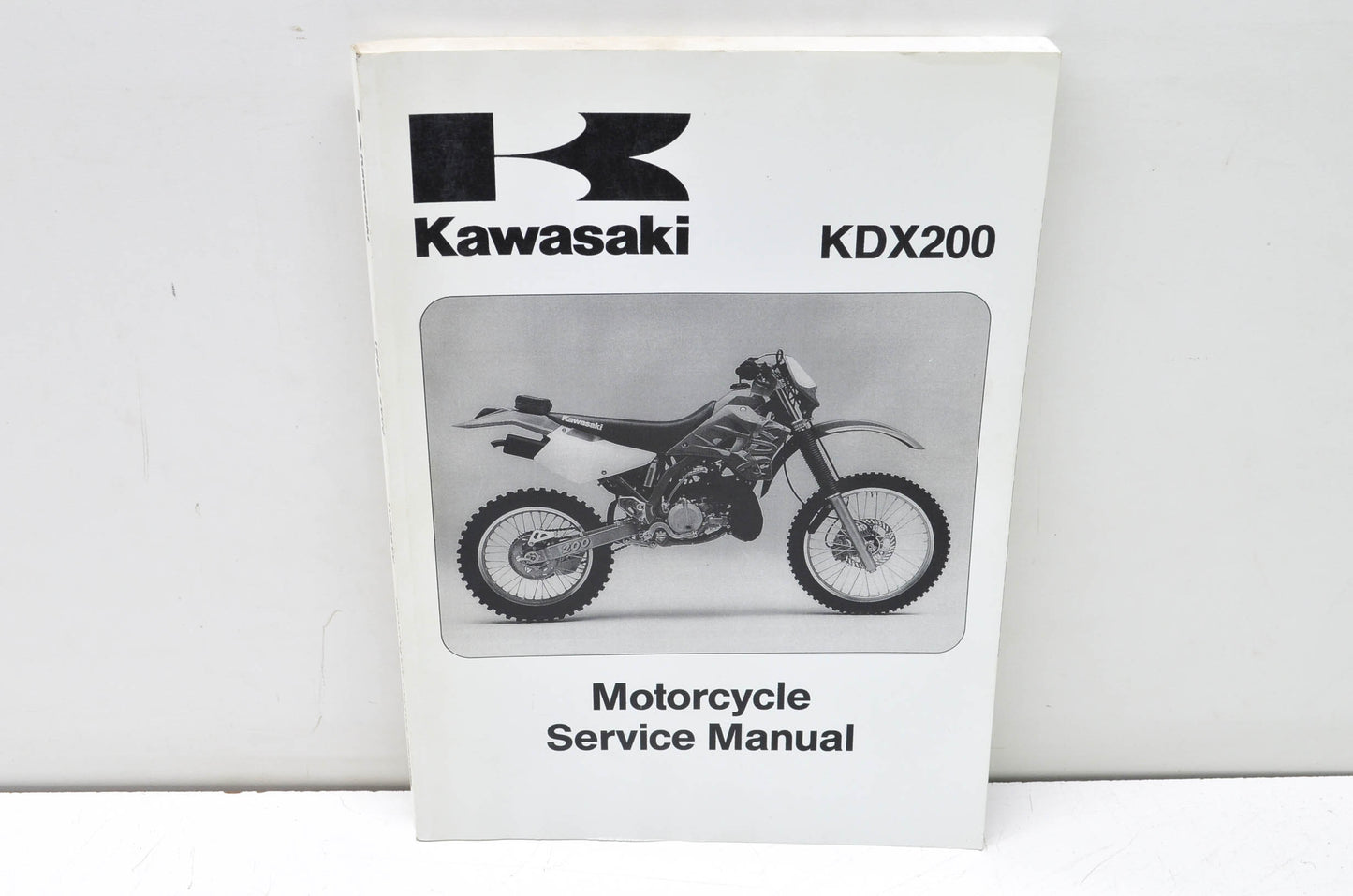 OEM Kawasaki 99924-1181-08 Service Manual KDX200H NOS