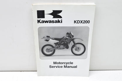 OEM Kawasaki 99924-1181-08 Service Manual KDX200H NOS