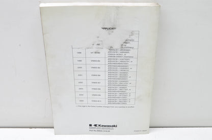 OEM Kawasaki 99924-1316-03 Service Manual VN800B