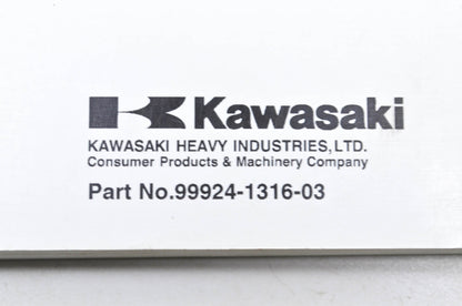 OEM Kawasaki 99924-1316-03 Service Manual VN800B