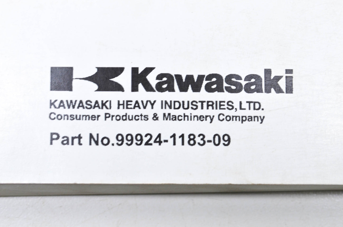 OEM Kawasaki 99924-1183-09 Service Manual VN800A