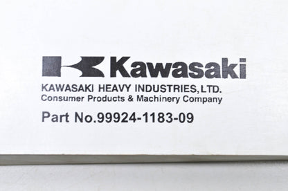 OEM Kawasaki 99924-1183-09 Service Manual VN800A