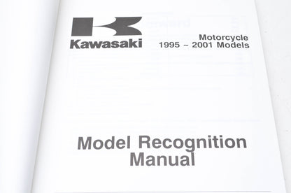 OEM Kawasaki 99930-1007-01 Recognition Manual 95-01 NOS