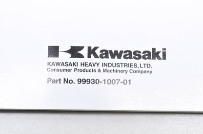 OEM Kawasaki 99930-1007-01 Recognition Manual 95-01 NOS