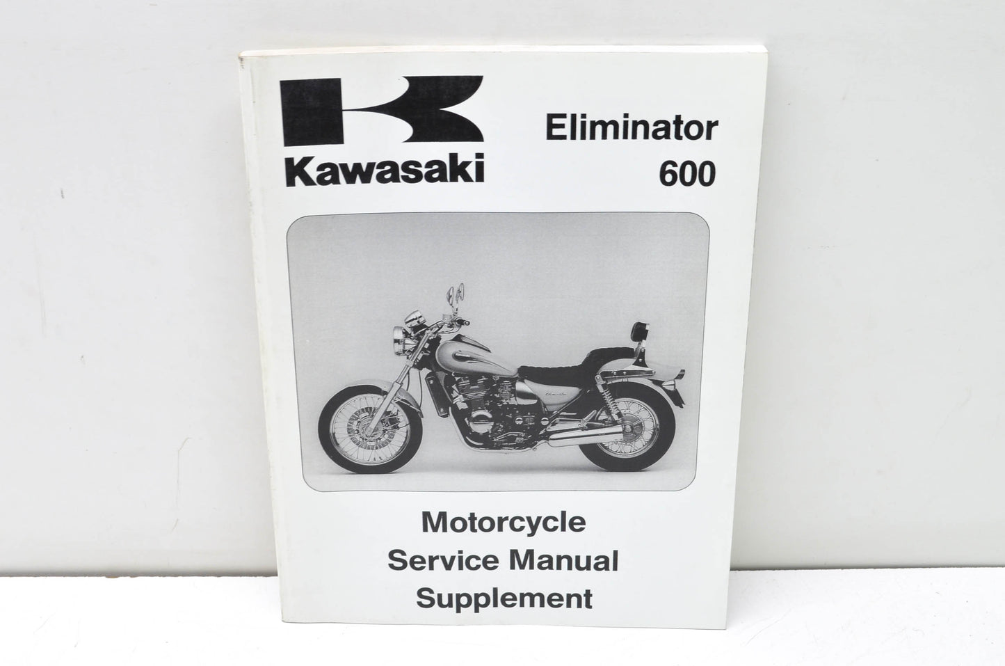 OEM Kawasaki 99924-1185-53 Service Manual Supplement ZL600B NOS