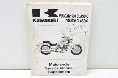 OEM Kawasaki 99924-1191-51 Service Manual Supplement VN1500D/E