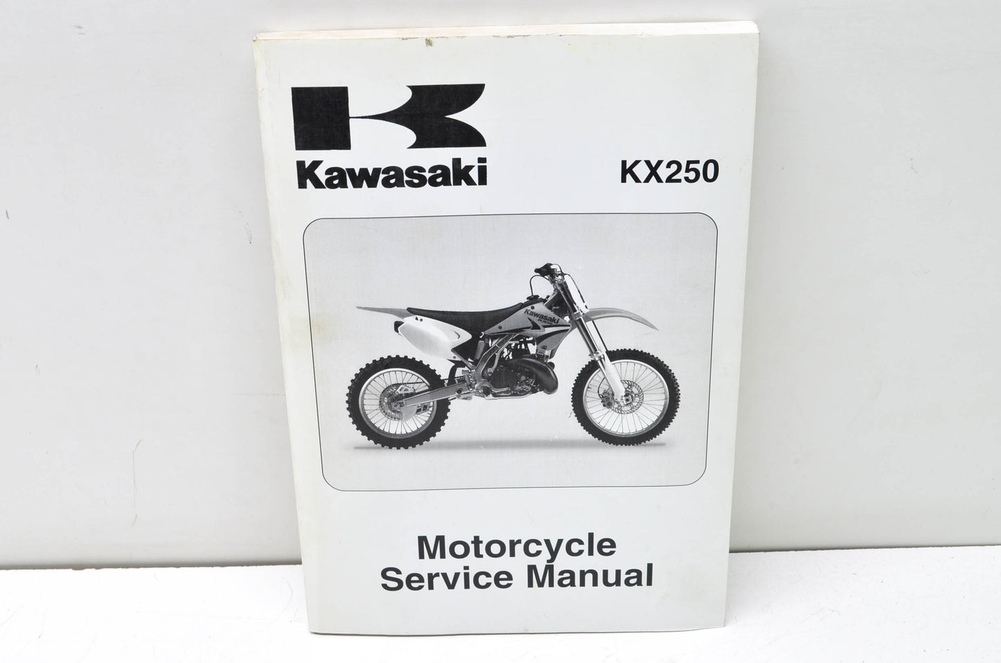 New OEM Kawasaki 2005 KX250-R1, 2006 KX250R6F Motorcycle Service Manual NOS