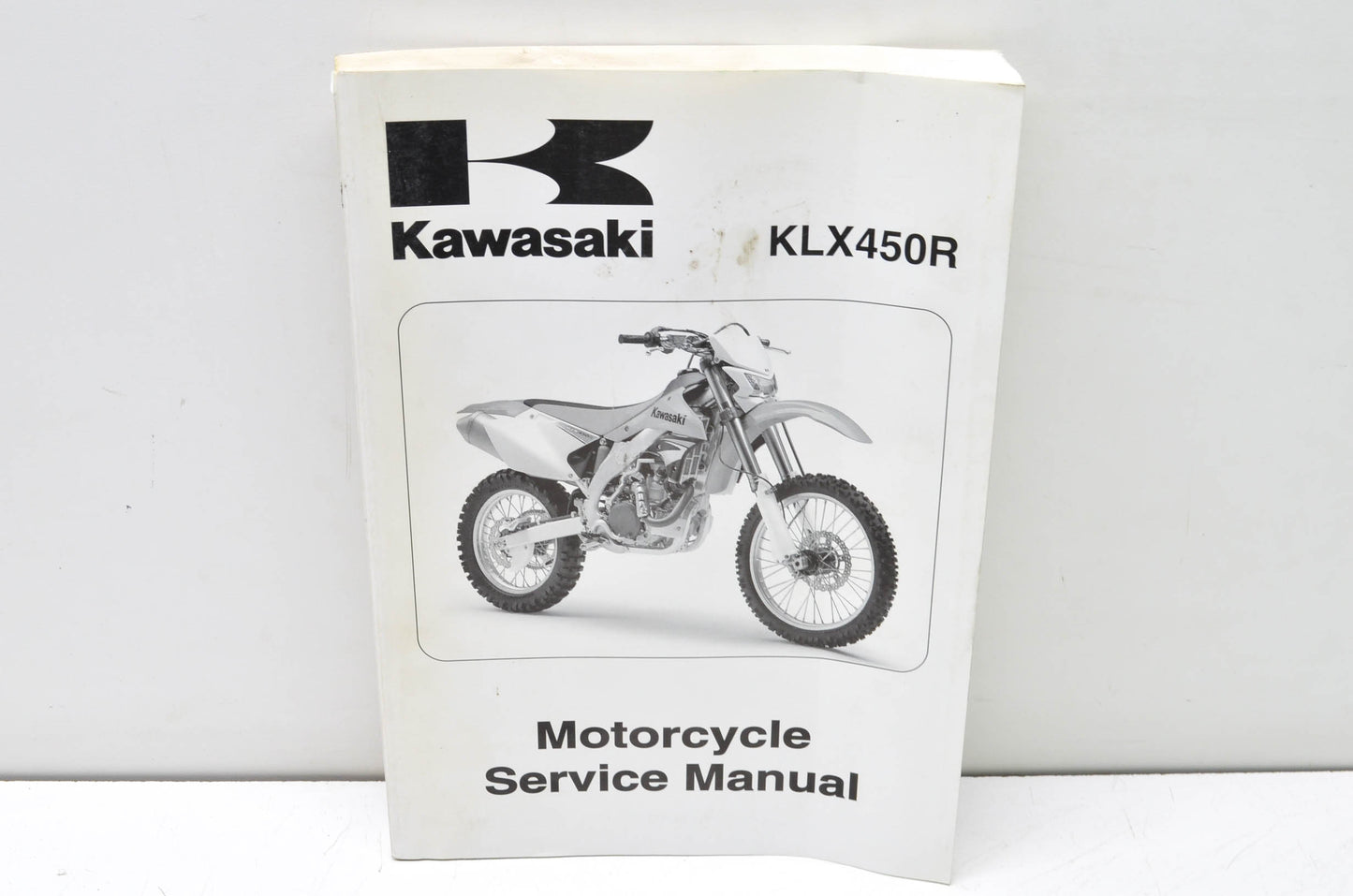 OEM Kawasaki 99924-1385-01 Service Manual KLX450A