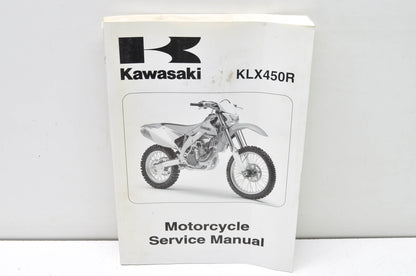 OEM Kawasaki 99924-1385-01 Service Manual KLX450A