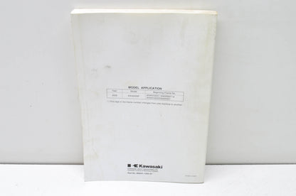 OEM Kawasaki 99924-1355-01 Service Manual KX450D