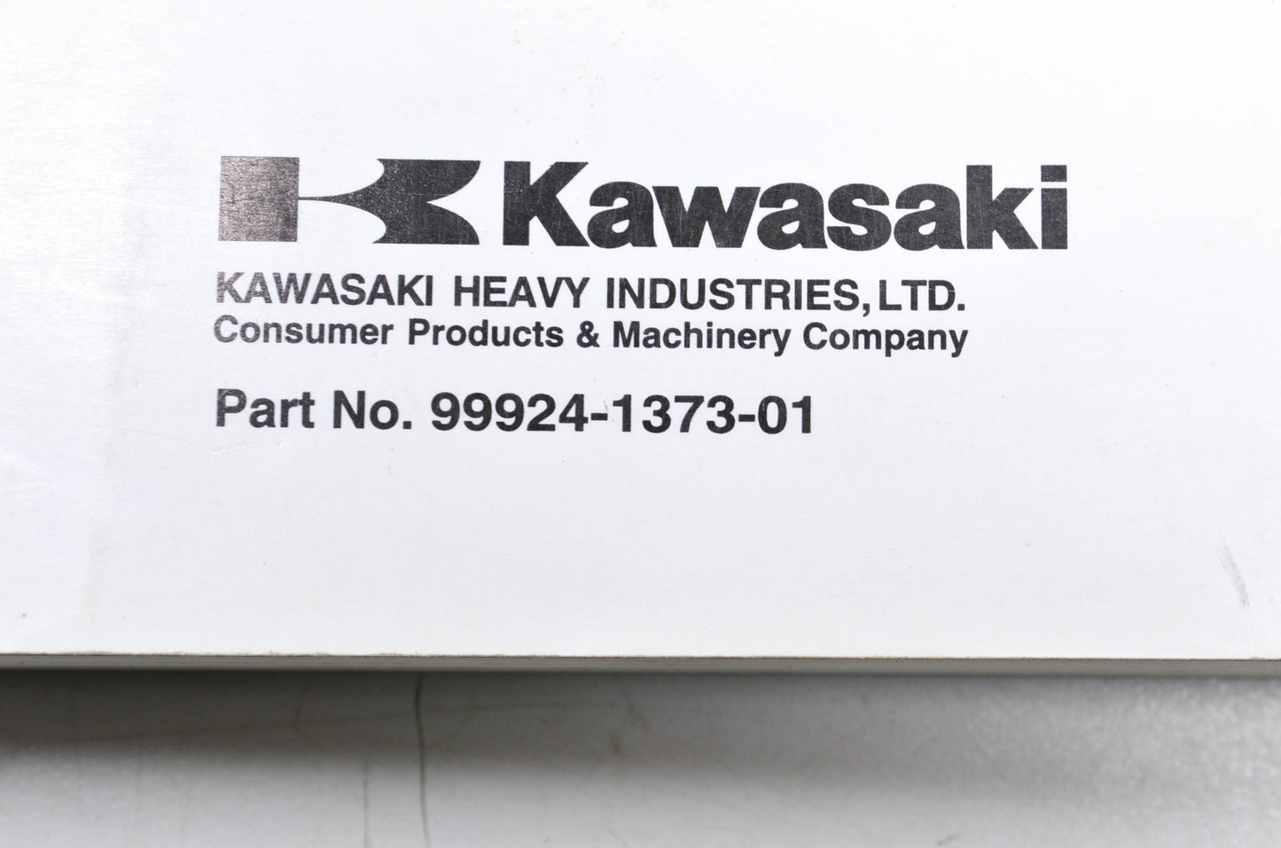 OEM Kawasaki 99924-1373-01 Service Manual VN900C NOS