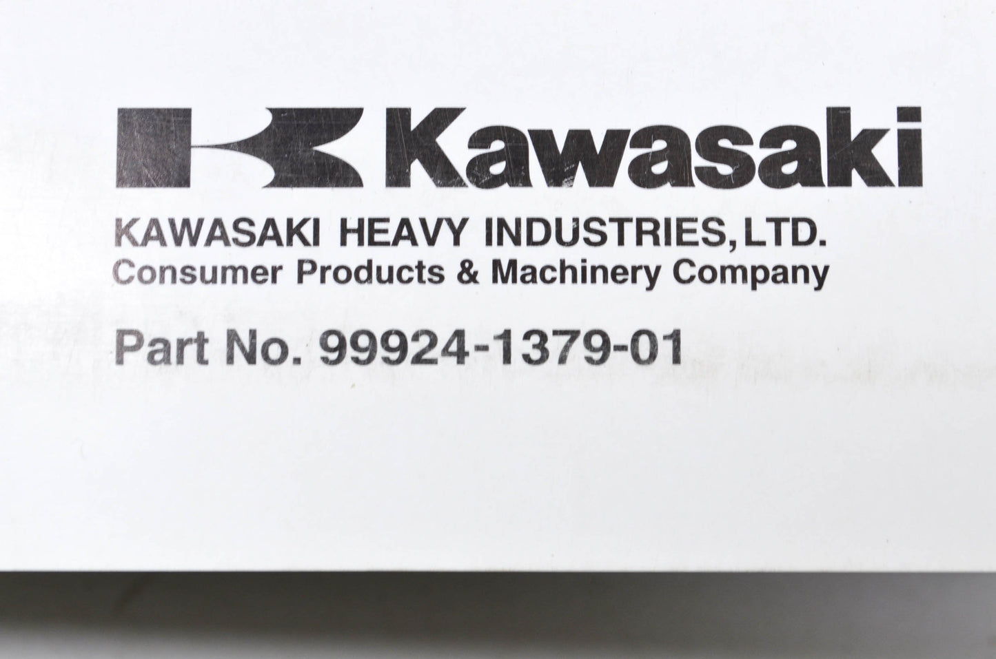 OEM Kawasaki 99924-1379-01 Service Manual ZG1400A NOS