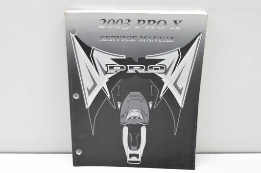 OEM Polaris 9918053 High Perf Service 03 Snowmobile Manual