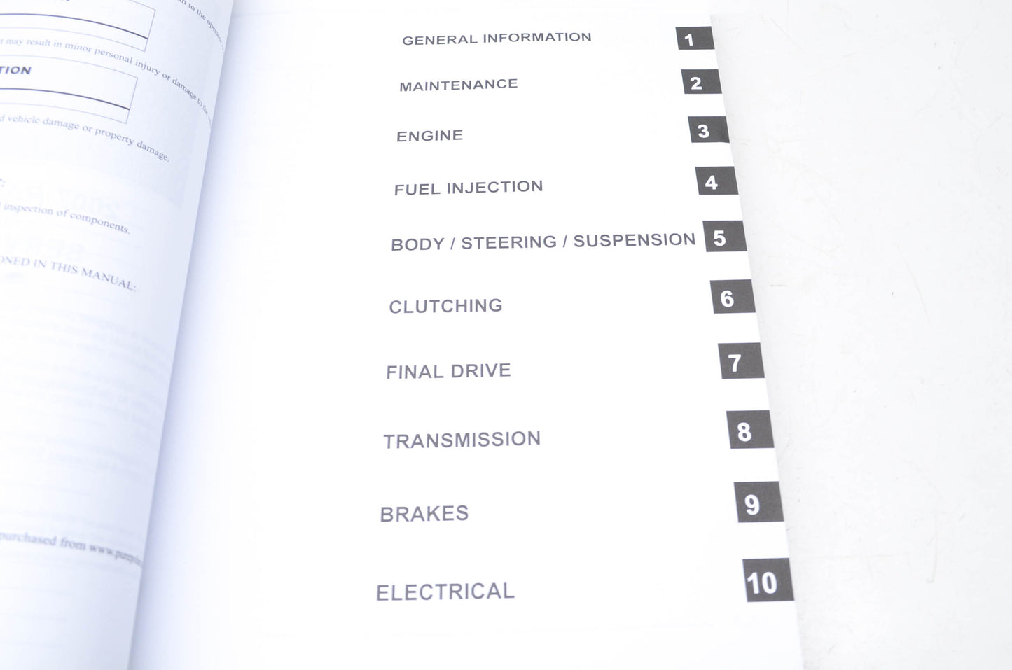 OEM Polaris 9920852 Service Manual 07 Ranger 700/EFI NOS