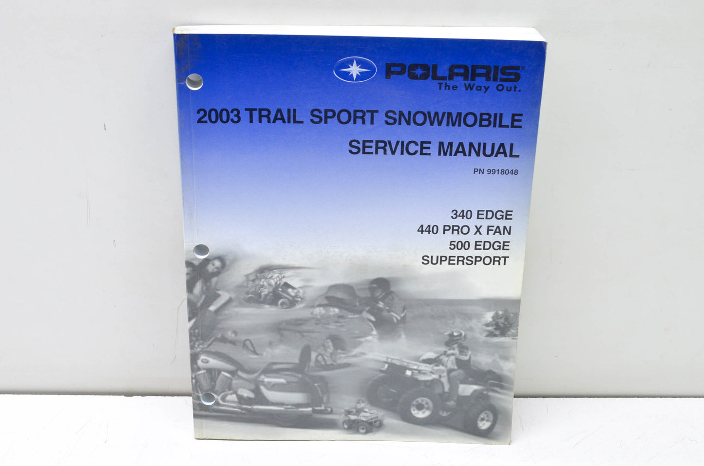 OEM Polaris 9918048 2003 Trail Sport Snowmobile Manual NOS