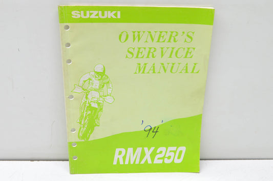 OEM Suzuki 99011-05D55-03A RMX250 R Model Service Manual