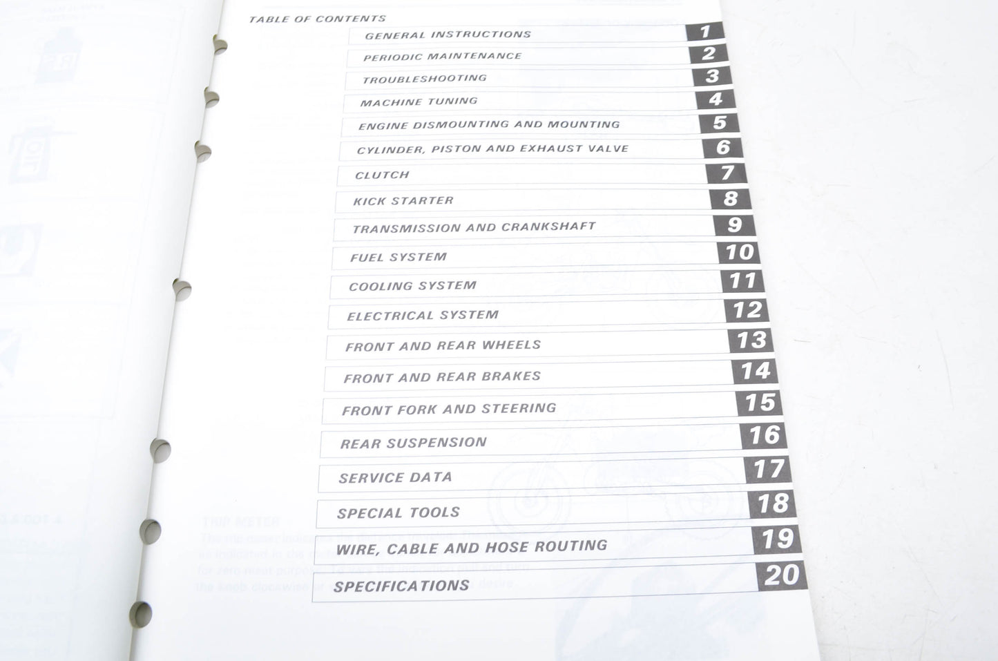 OEM Suzuki 99011-05D55-03A RMX250 R Model Service Manual