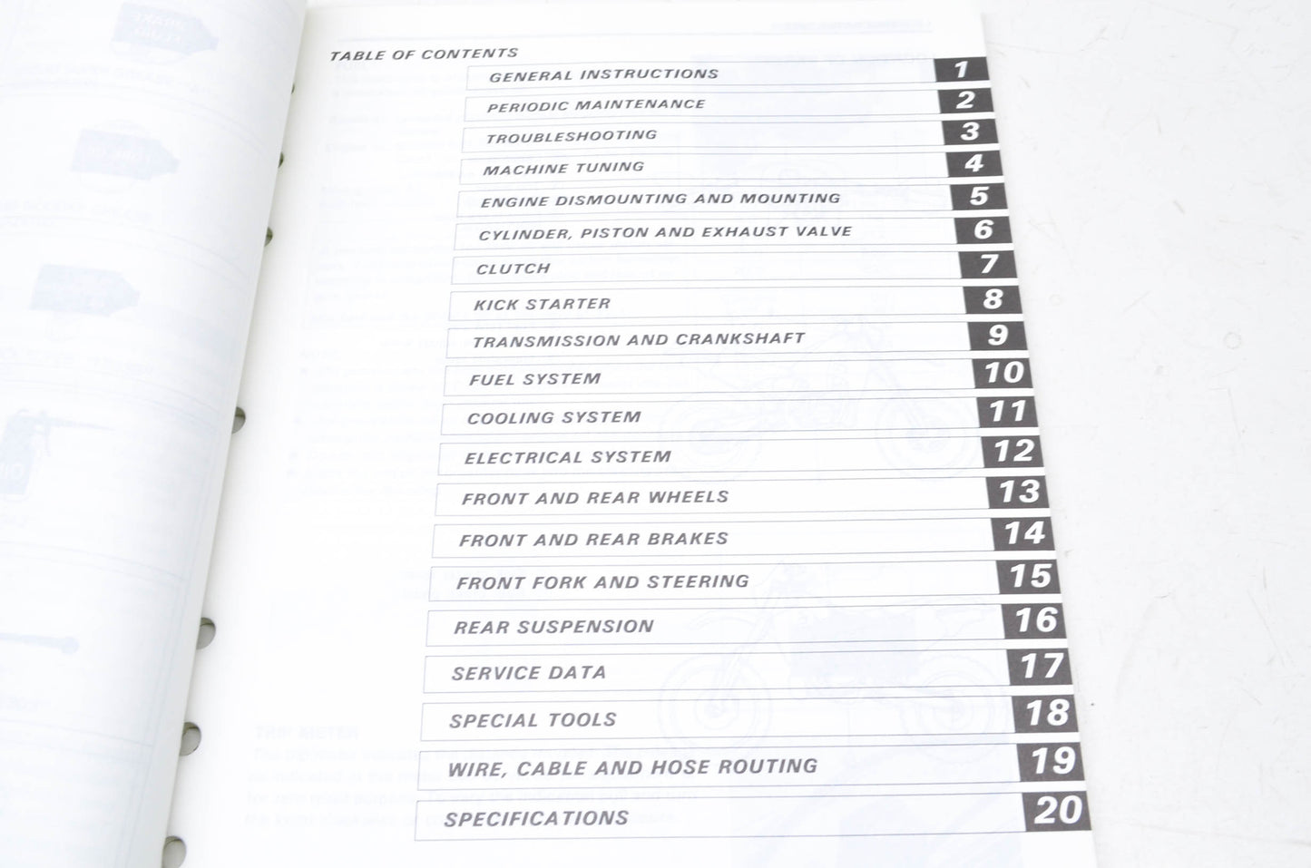 OEM Suzuki 99011-05D54-03A RMX250 Owner's Service Manual