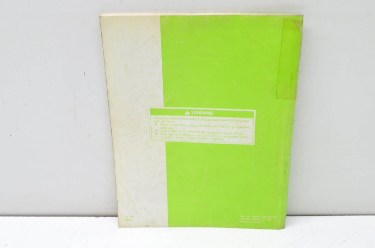 OEM Suzuki 99011-28C52-03A RM250 Owner's Service Manual