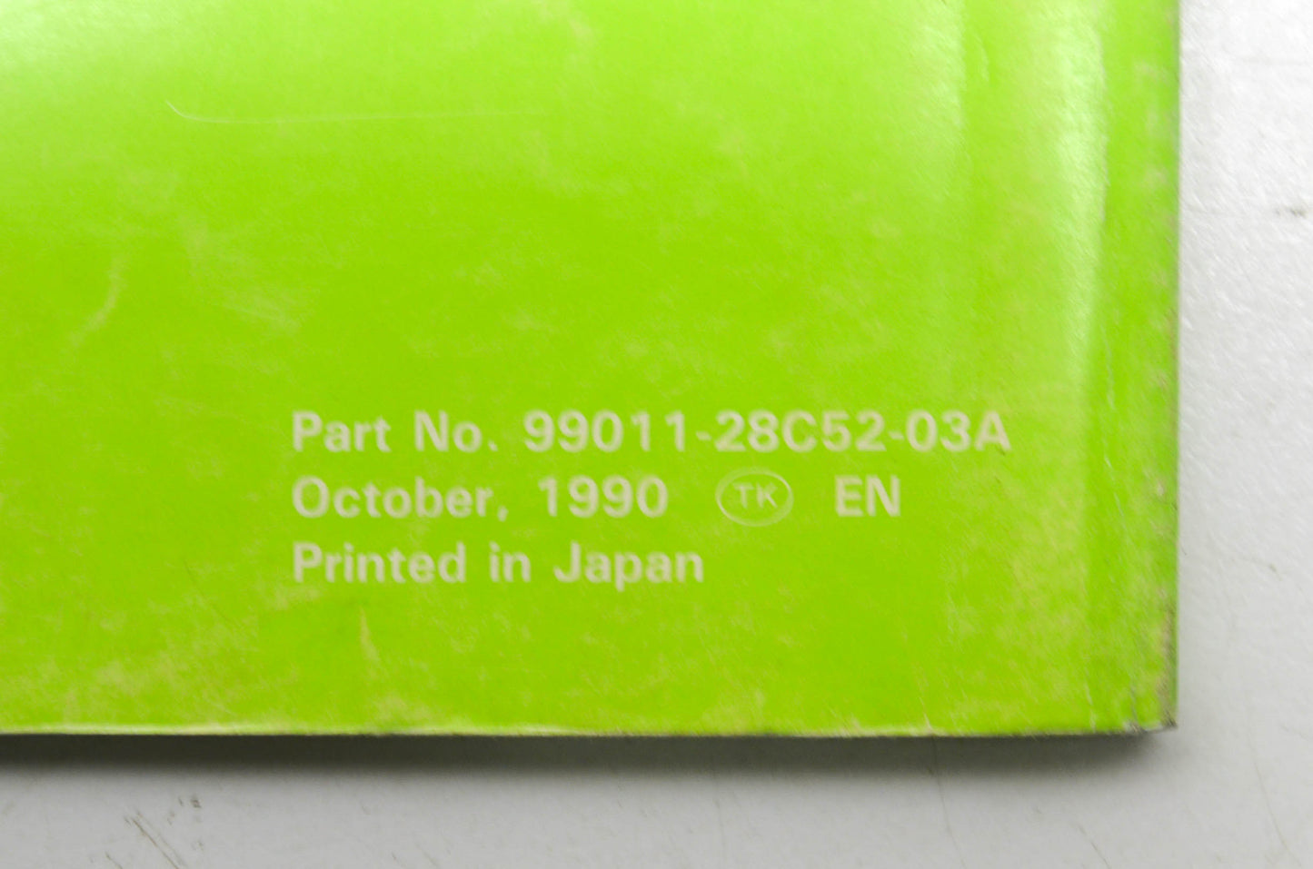 OEM Suzuki 99011-28C52-03A RM250 Owner's Service Manual