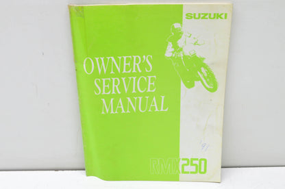 OEM Suzuki 99011-05D52-03A RMX250 Owner's Service Manual