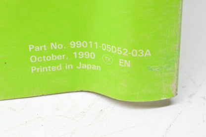 OEM Suzuki 99011-05D52-03A RMX250 Owner's Service Manual