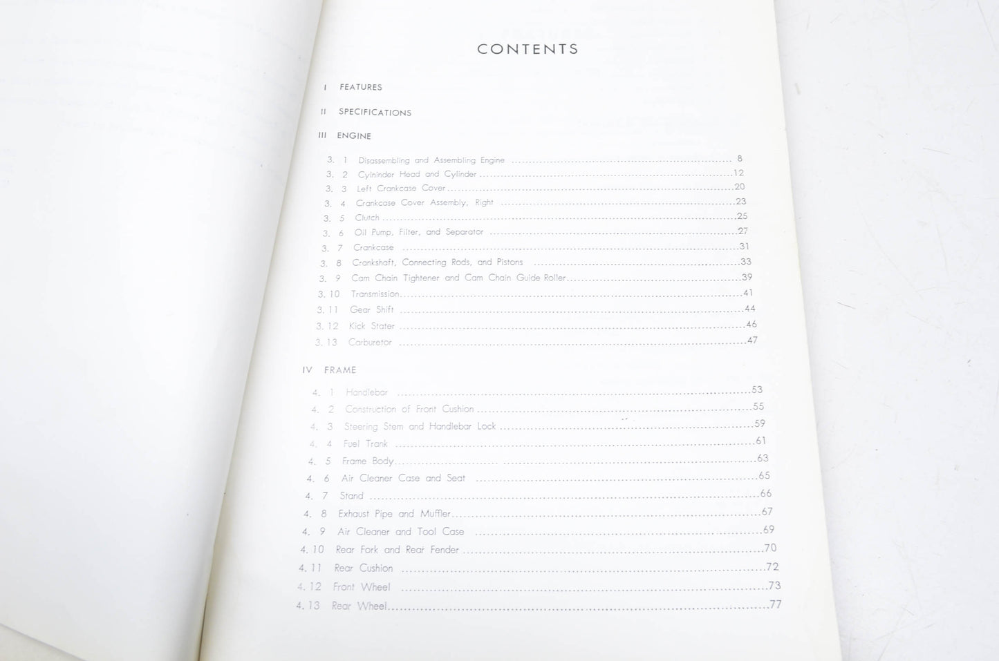 OEM Honda CB125 &160 Shop Manual