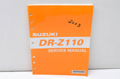 OEM Suzuki 99500-41130-01E 2002 DR-Z110 Service Manual