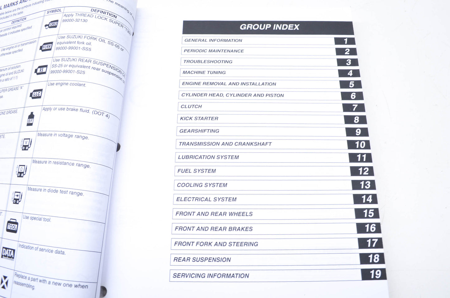 OEM Suzuki 99011-35G51-03A Owner's & Service Manual RM-Z450K6